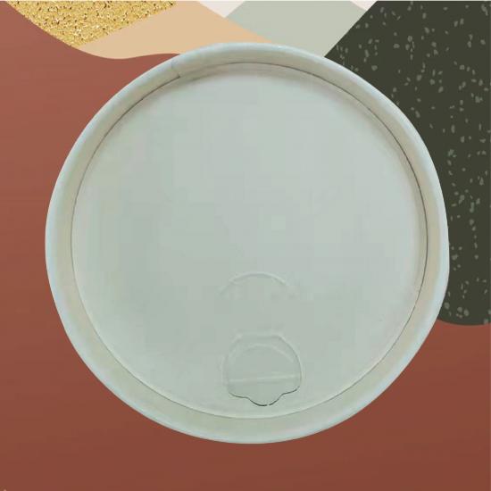 80mm 90mm 115mm paper cup lid for cold hot drinks packing paper coffee cup lid