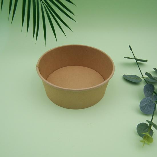 PE 750ml Paper Salad Bowl