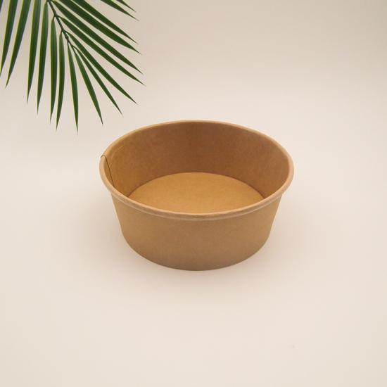 PLA 1000ml Paper Salad Bowl