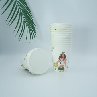 Water-based 9oz Single Wall Paper Cup