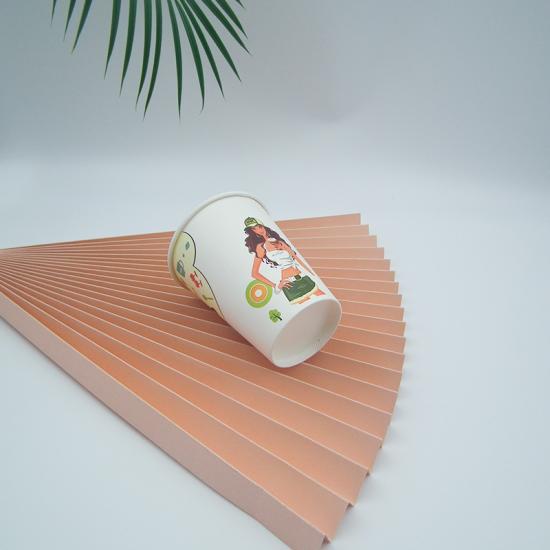 PLA 8oz Single Wall Paper Cup
